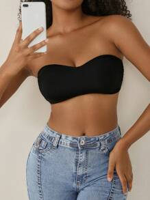 Solid Wireless Bra
