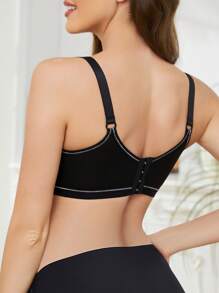 Moonlight & Mama Maternity Contrast Trim Nursing Bra