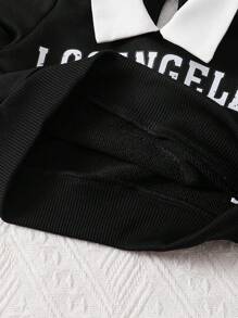 Baby Girls' Simple And Stylish Sweatshirt And Skirt Set, Suitable In Spring And Autumn, For Christmas - Multicolor - View 5