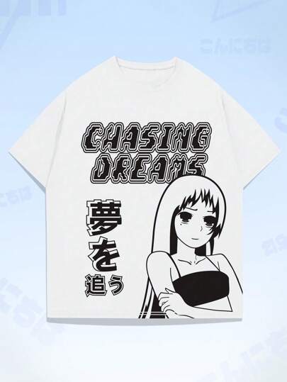 Anime Guys Figure Graphic Tee
