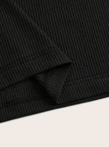 ROMWE Academia Letter Figure Graphic Tank Top