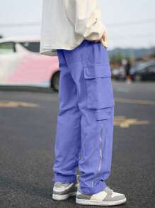 Manfinity Hypemode Quần Nam - Màu tím  Violet - Xem 2