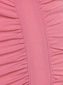 Hauture Tất cả Xù Quần ống loe - Hồng - Xem 6