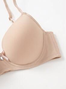 2入組素色鋼圈胸罩 - 彩色 - 查看 6