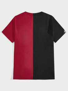 Manfinity Men Two Tone Dragon & Japanese Letter Graphic Tee - Multicolor - View 2