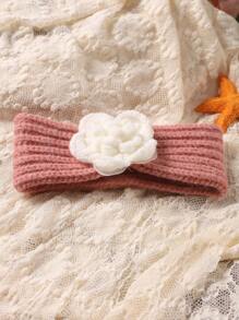 Bébé Fille 3 pièces Set Photographique À Applique Fleurie Queue De Sirène