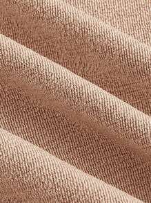 SHEIN MOD Top tank escote drapeado fruncido - Albaricoque - Ver 3