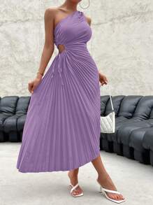 Firerie Women Summer Casual Holiday Elegant Music Festival Tie-Dye Tie Dye Print Hollow Ruffle Hem Dress Hawaii