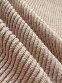 Chiquease Scoop Neck Pointelle Knit Jumper - Dusty Pink - View 8