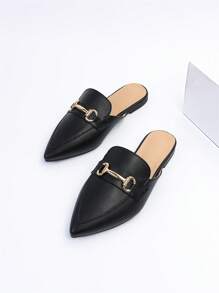 穆勒平底鞋穆勒鞋 - 黑色 - 查看 6