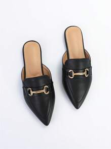 穆勒平底鞋穆勒鞋 - 黑色 - 查看 8