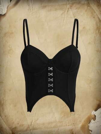 Academia حلقة وهوك امامي حافة غير متماثل كامي حمالة صدر