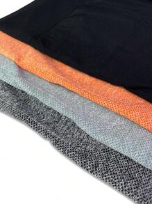 Yoga Basic 4入組透氣緊縮褶皺臀部運動短褲 - 彩色 - 查看 4