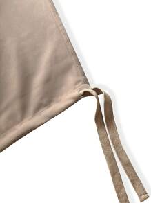 Manfinity EMRG Men Flap Pocket Side Drawstring Hem Cargo Pants - Khaki - View 4