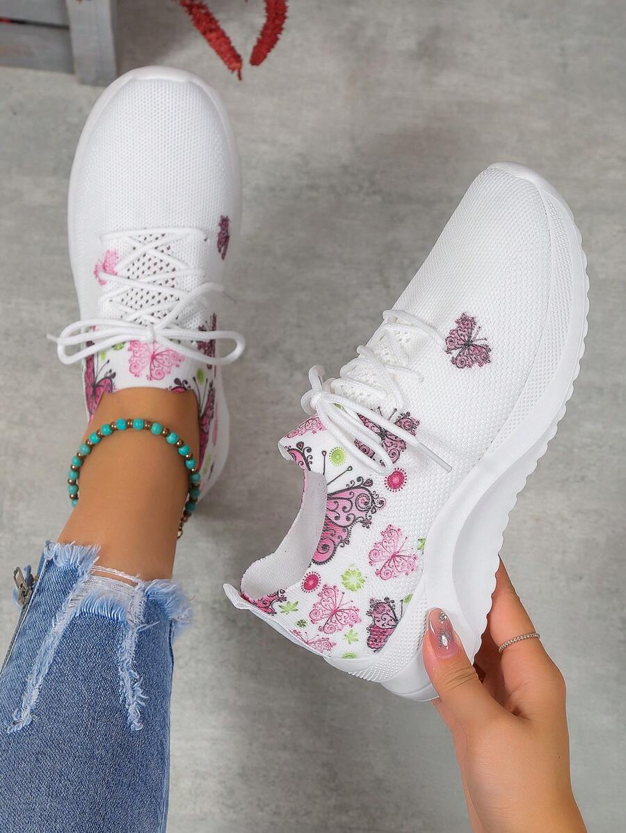 Zapatos de senderismo de mujeres corte bajo exterior - Multicolor - Ver 1