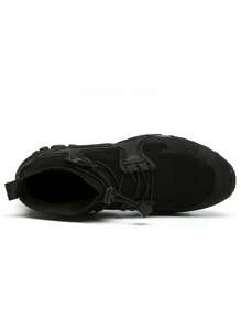 男士流行轻便透气针织网眼登山鞋户外休闲鞋橡胶大底跨境大码户外徒步徒步鞋