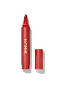 SHEGLAM Love Stained Lip Tint Marker-Pure Love Matte Red Lip Stain Pen Highly Pigmented Long-Lasting Lip Liner Contour Tint Lip Makeup  Lip Liner Graduation Birthday Holiday Summer Fall Autumn Y2K Fancy Fashion Women Makeup Cosmetic Party Beach Travel Camping Outdoors School Campus Trip Festivals Decor Gift Present Rose Girl Cosplay Best Color Charm Vibe