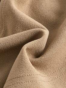 SHEIN MOD Solid Cami Top & Wide Leg Pants Without Blouse - Khaki - View 4