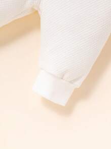 女嬰卡通圖案連身背心和運動褲&連身褲&夾克&圍兜 - 白色 - 查看 8