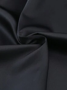 CILKOO 素色單肩上衣 - 黑色 - 查看 7