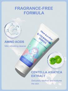 SlowSunday 保湿温和洁面乳，含烟酰胺，适合敏感肌肤的日常洁面乳，保湿洁面乳，适合中性至干性肌肤，无香型，情人节礼物，斋月礼物，斋月聚会及礼品，派对理想之选 - 白色 - 查看 5