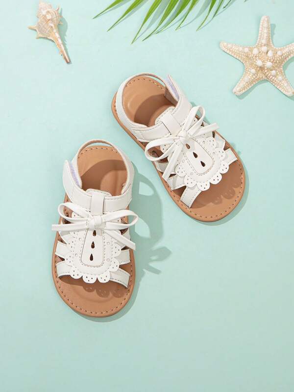 aplique floral gelatina Sandalias para Infantil , Bebé niñas verano Zapatos