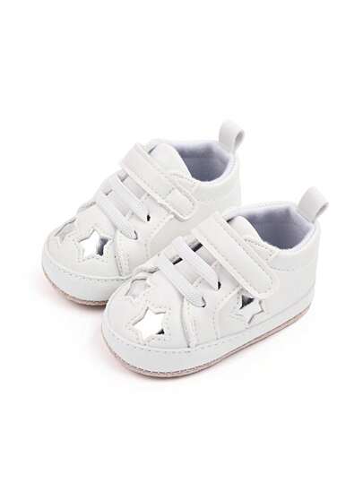 Infant & Toddler Star Theme Decorated Hook-and-loop Casual Sneakers