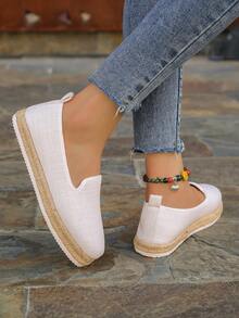 Scarpe basse da donna - Bianco - Visualizzare 5