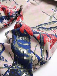 Men Graphic Print Jeans - Multicolor - View 4