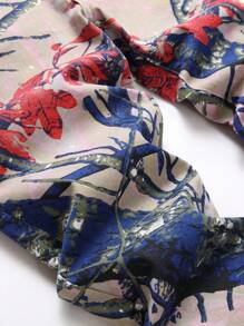 Men Graphic Print Jeans - Multicolor - View 6