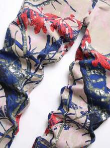 Men Graphic Print Jeans - Multicolor - View 7