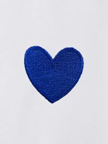 INAWLY Heart Print Thermal Lined Sweatshirt,Long Sleeve Tops Graduation,Back To School Outfits,Graduation,Teacher Outfits For Women,Back To School