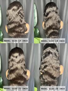 Body Wave Headband Wigs Black Color Human Hair Machine Made Wig For Beginners - SNatural - View 5