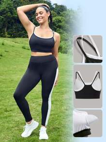 Easithlete Plus 2 in 1 Sports Bra