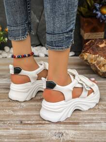 Women's Fashionable Breathable Anti-slip Summer Sports Sandals - White - View 2