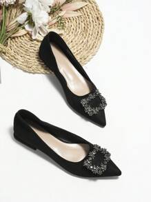 Zapatos de mujeres , resorte con verano de moda , casual con cómodo - Negro - Ver 5