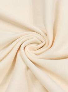 男士卡通和標語圖案落肩T恤 - 米色 - 查看 6