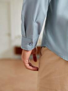 Manfinity VCAY Men Flap Pocket Shirt & Shorts - Multicolor - View 2