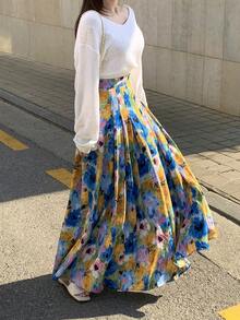 DAZY Solid Drop Shoulder Crop Jumper - White - View 5