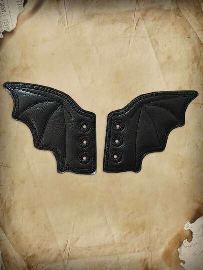 Academia زخارف حذاء خفاش بتصميم اجنحة 2 قطع