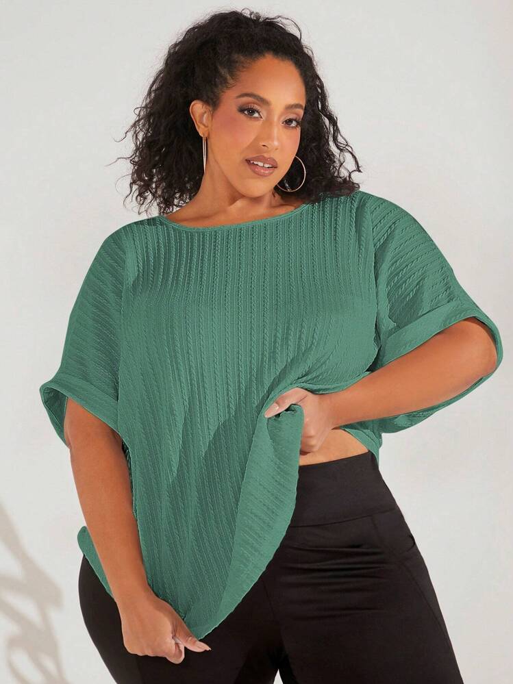 Magliette Donna Manica Corta, Maglietta Basic da Donna Scollo Quadrato, Manica Corte con Curvy da Donna Taglie Forti, Casual Leggera Traspirante Comfort, Abbigliamento Estivo, Offerte Lampo Del Giorno