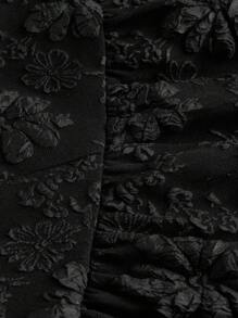 SHEIN MOD Vestido de tirantes unicolor - Negro - Ver 4