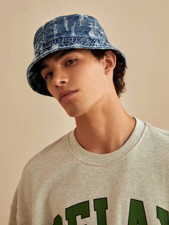 Academia 1pc Guys Ripped Bucket Hat