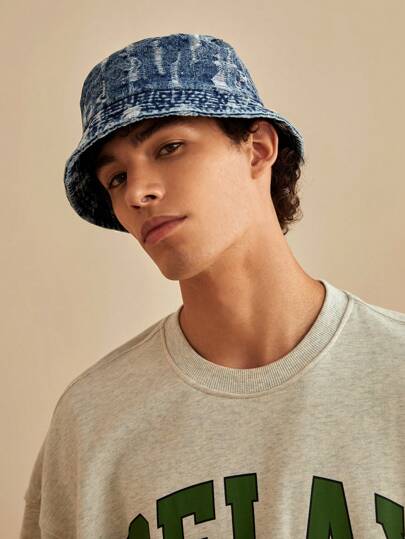 Academia 1pc Guys Ripped Bucket Hat