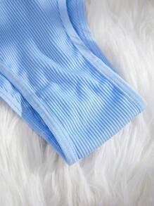 5件心环相连內褲 - 彩色 - 查看 5