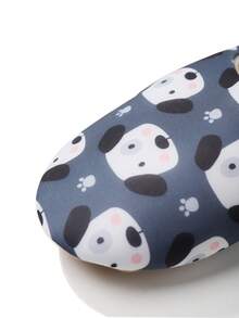 女士时尚包趾拖鞋，适合室内、轻便且温暖的卧室家居鞋，冬季 - 彩色 - 查看 4