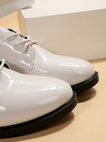 女性時尚和多用途平底鞋適合春天和秋天 - 米色 - 查看 4