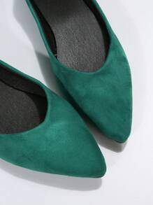 Women's Comfortable Flat Shoes For Spring And Summer Casual Wear - Green - View 4