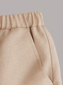 SHEIN Tween Boy Button Front Vest Blazer & Shirt & Trousers - Multicolor - View 17