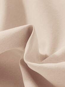 SHEIN Tween Girl Lapel Neck Blouse & Belted Wide Leg Cami Jumpsuit - Multicolor - View 6